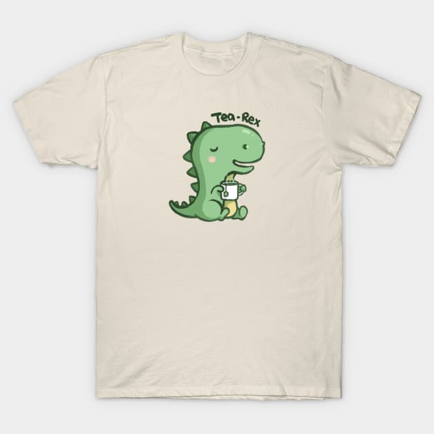 Tea Rex T-Shirt by mschibious